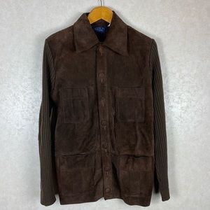 Vintage Damon Italy Leather Jacket Shirt
